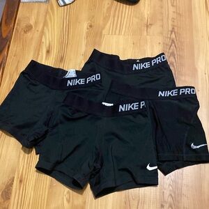 4 Pairs of Nike Pro Spandex
